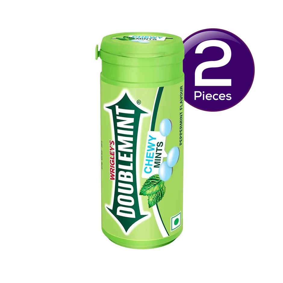 Doublemint Peppermint Chewy Mints Tube Combo