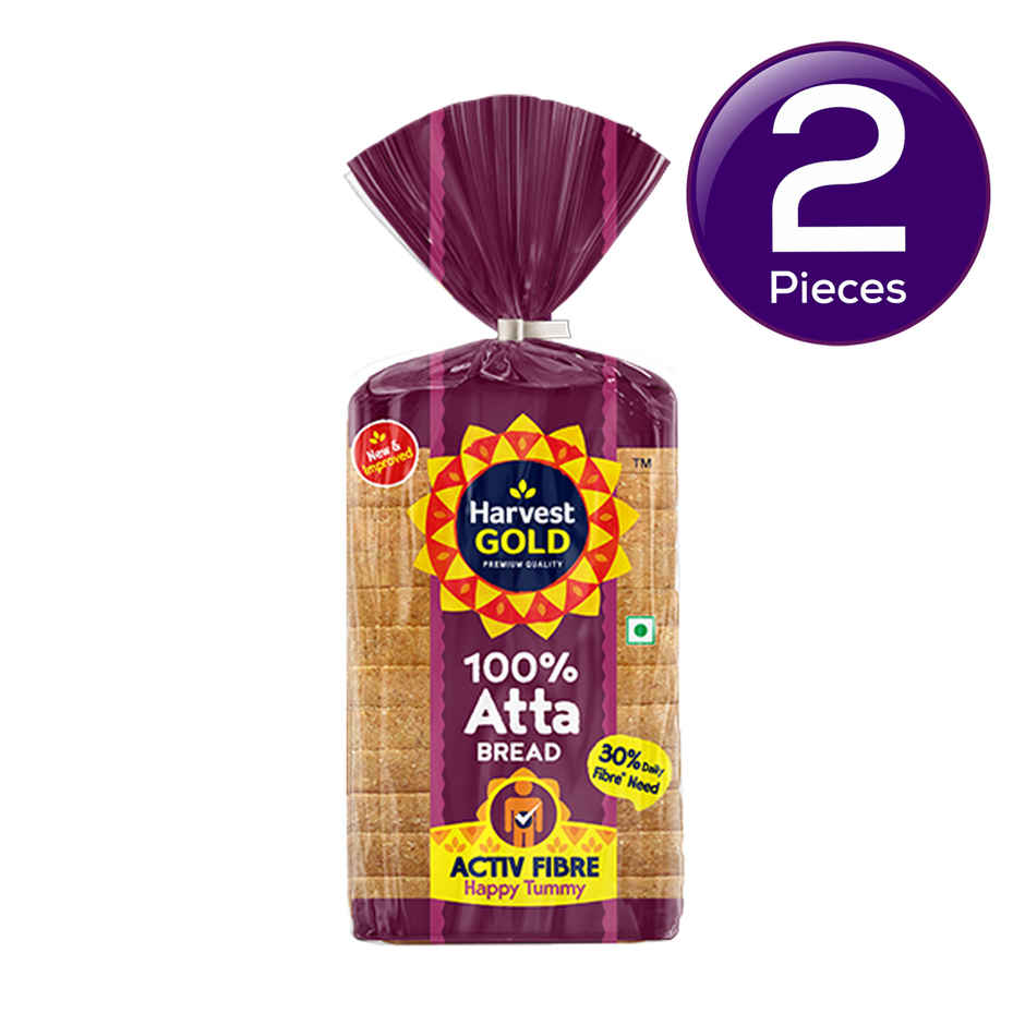 Harvest Gold - Pure Atta Bread (Zero Maida) Combo