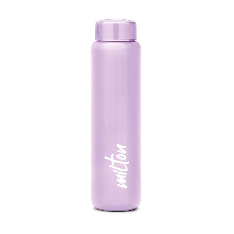 Milton Aqua 1000 Stainless Steel Water Bottle | 950 ml | Purple | Single Walled