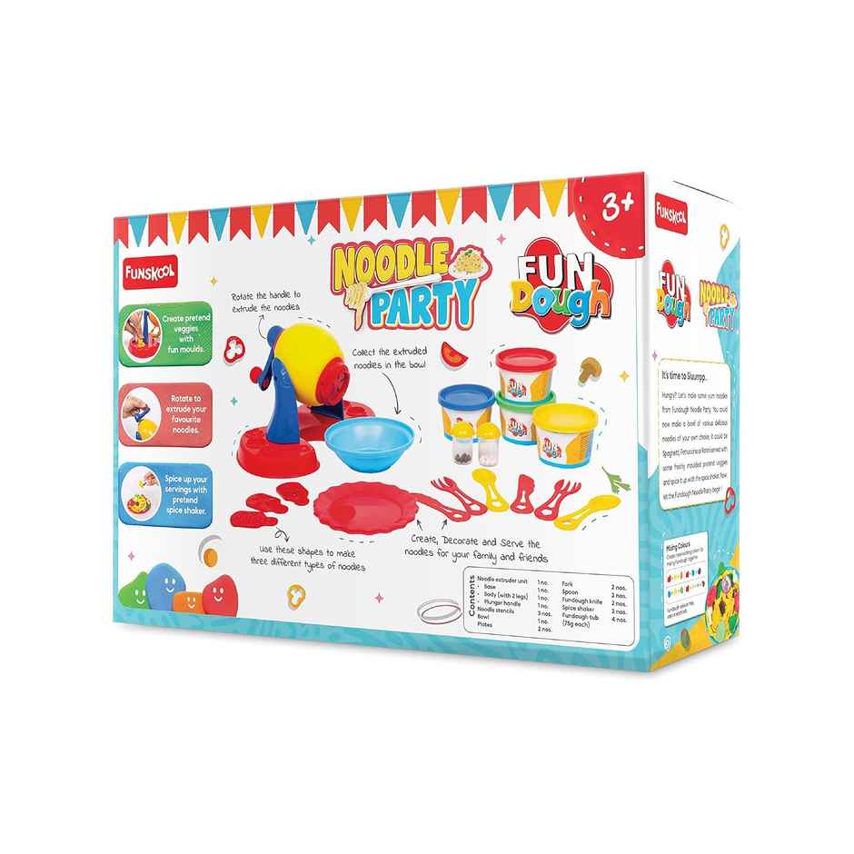 Fundough Noodle Party Playset | Fun Creative Toy