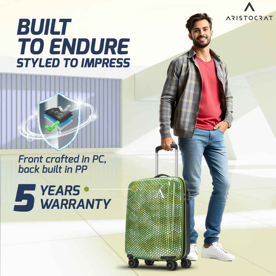 Aristocrat Combat Strolly | Green - 53 L