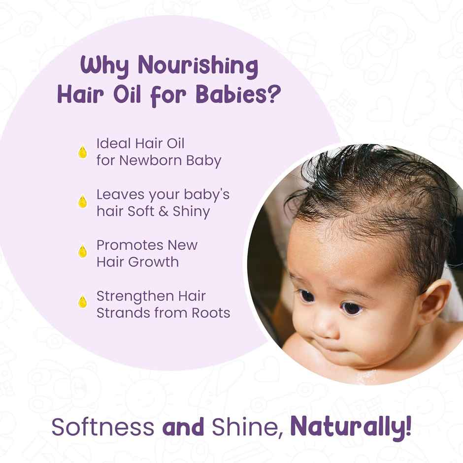 Mother Sparsh Nourishing Baby Hair Oil