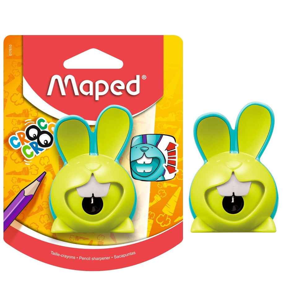 Maped Croc Croc 1 Hole Pencil Sharpener For Kids