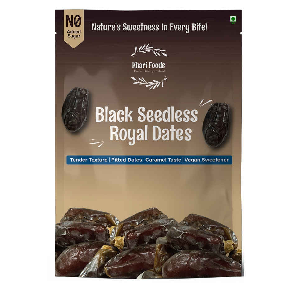 Khari Foods Royal Seedless Dates | Khajur Combo 