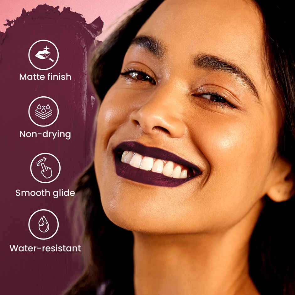 Swiss Beauty Pure Matte Lipstick | 229 Murphy Brown