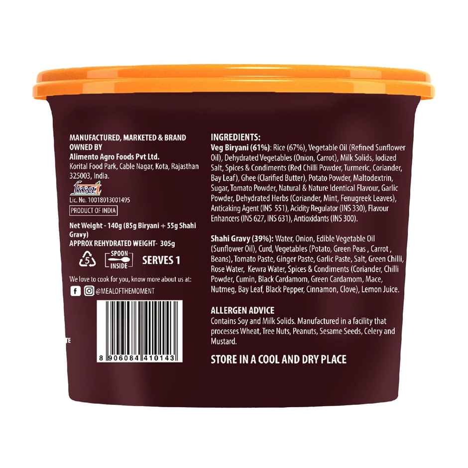 MOM Biryani With Shahi Gravy | Authentic Ready Meal