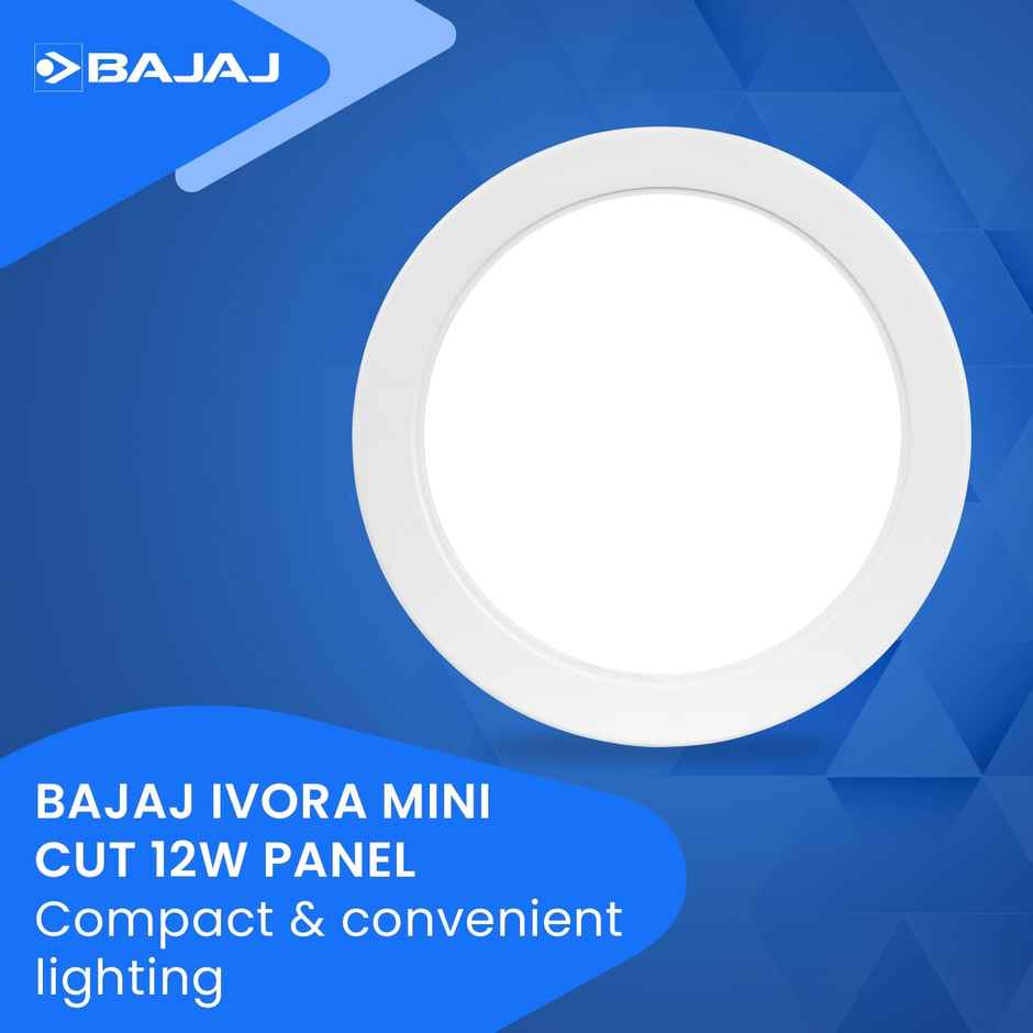 Bajaj Ivora Mini Cut 12W CDL LED Panel ( 4 Inch Cut Out)