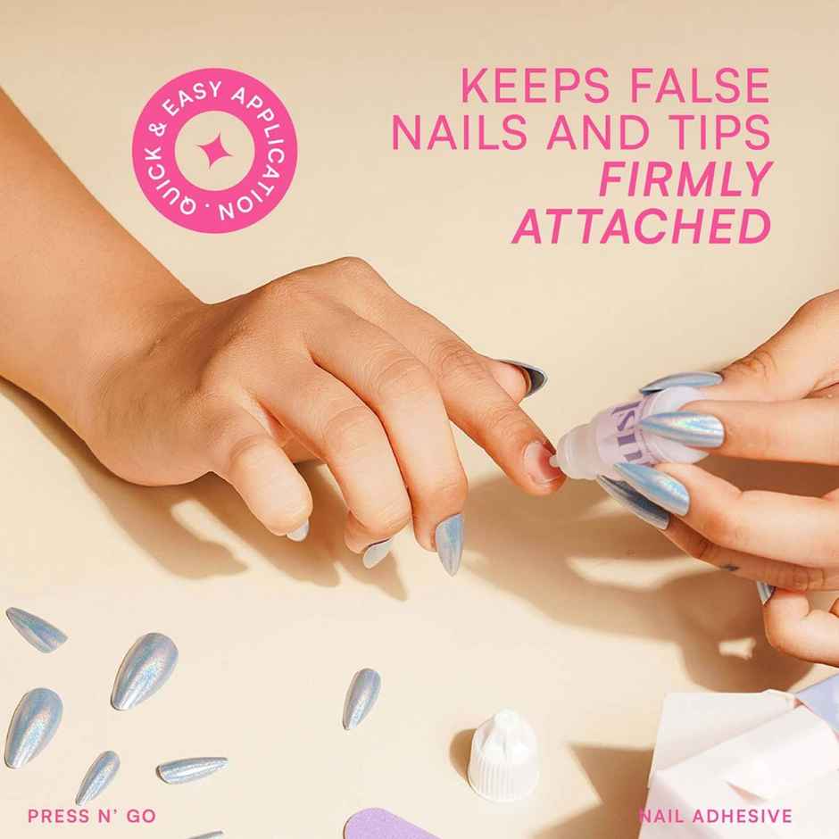Gush Beauty Press 'N Go Nail Glue | Vegan, Cruelty Free & Toxic Free