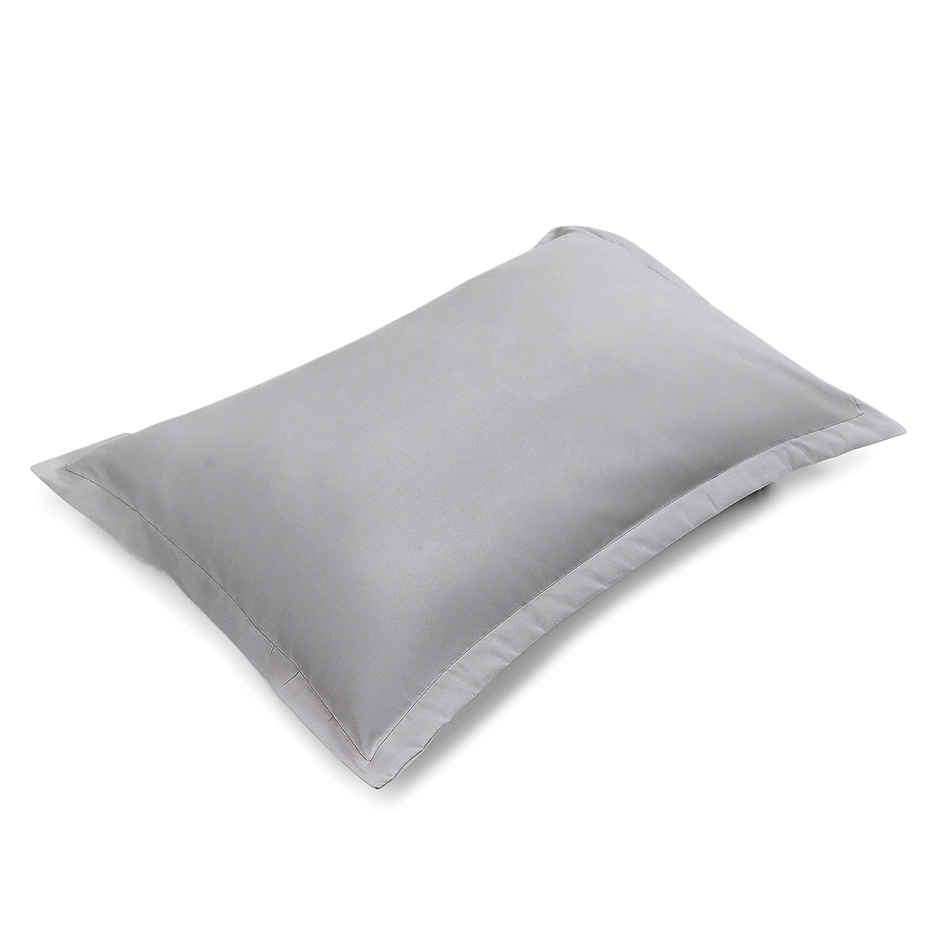 Status Pillow Cover Set Of 2 46 Cm x 69 Cm - Grey