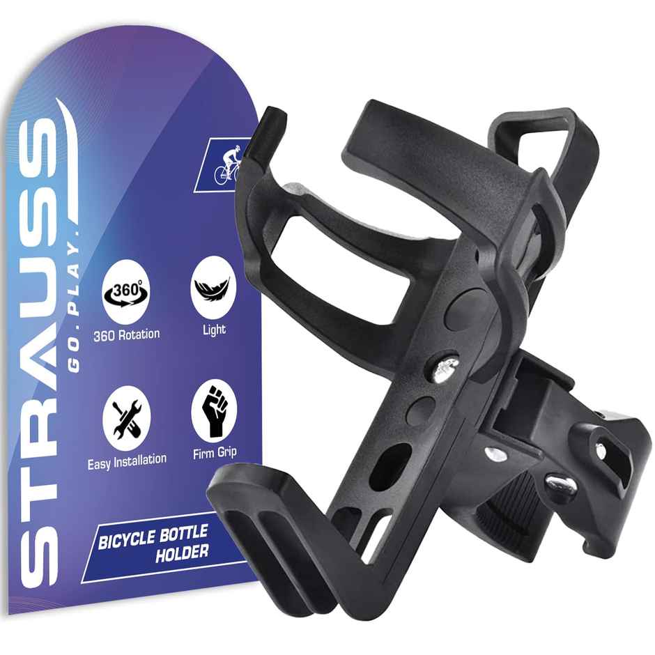 Strauss Bicycle Bottle Holder | Black