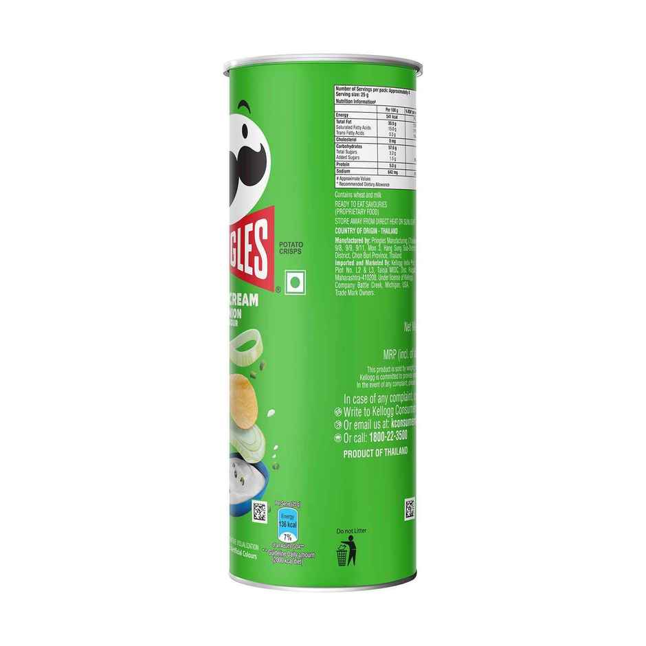 Pringles Potato Chips Sour Cream & Onion Flavour