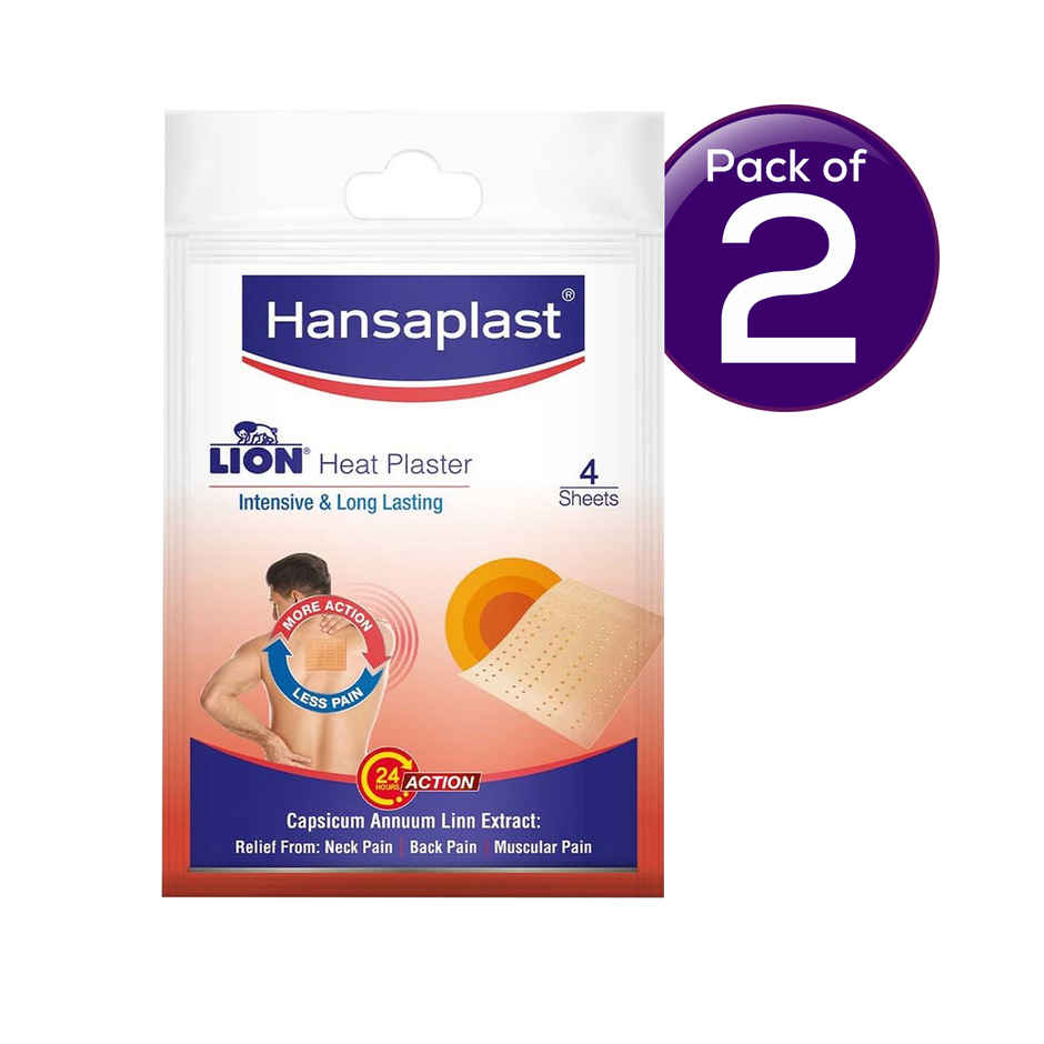 Hansaplast Lion Heat Plaster Combo