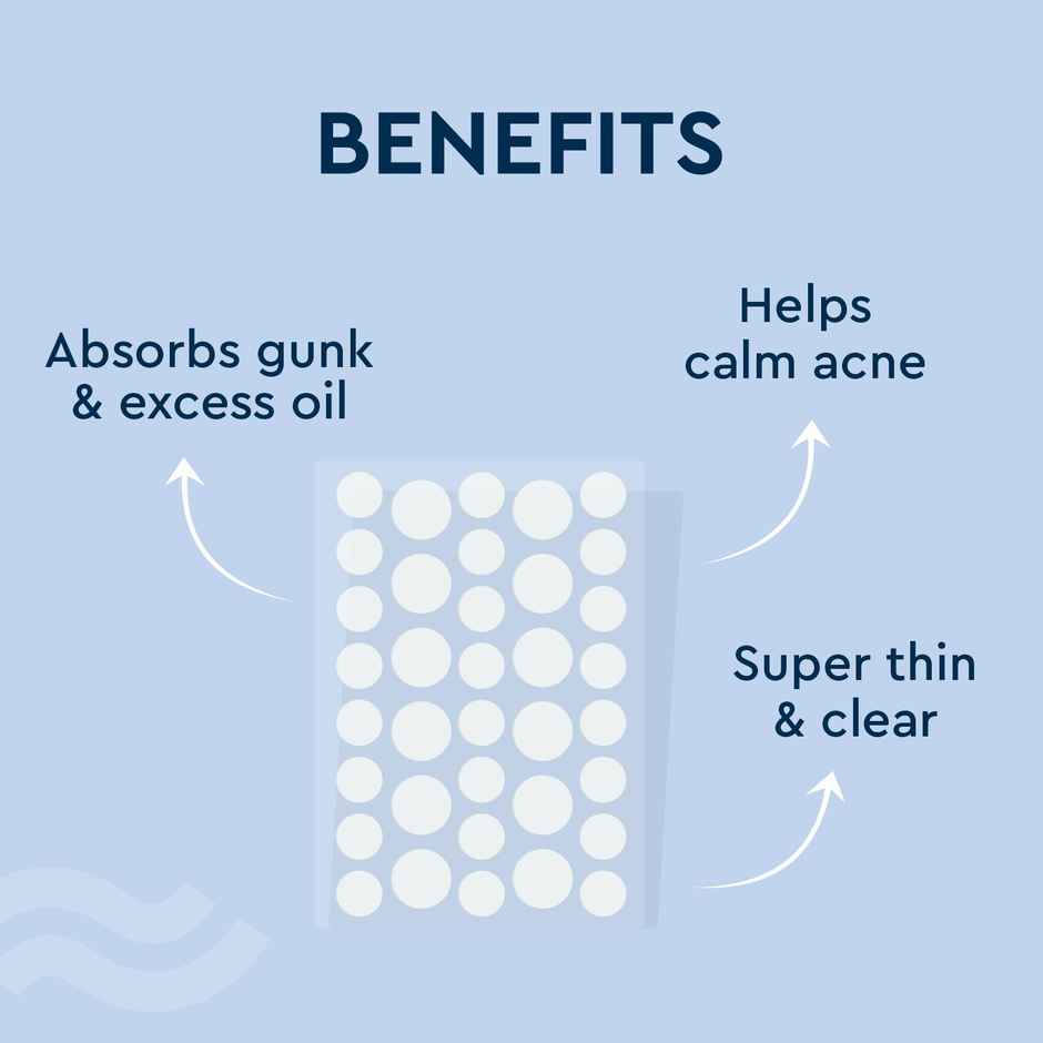 GUBB Face Acne Patch Pimple Healing Patch Absorbing Cover Invisible, Blemish Spot, Hydrocolloid