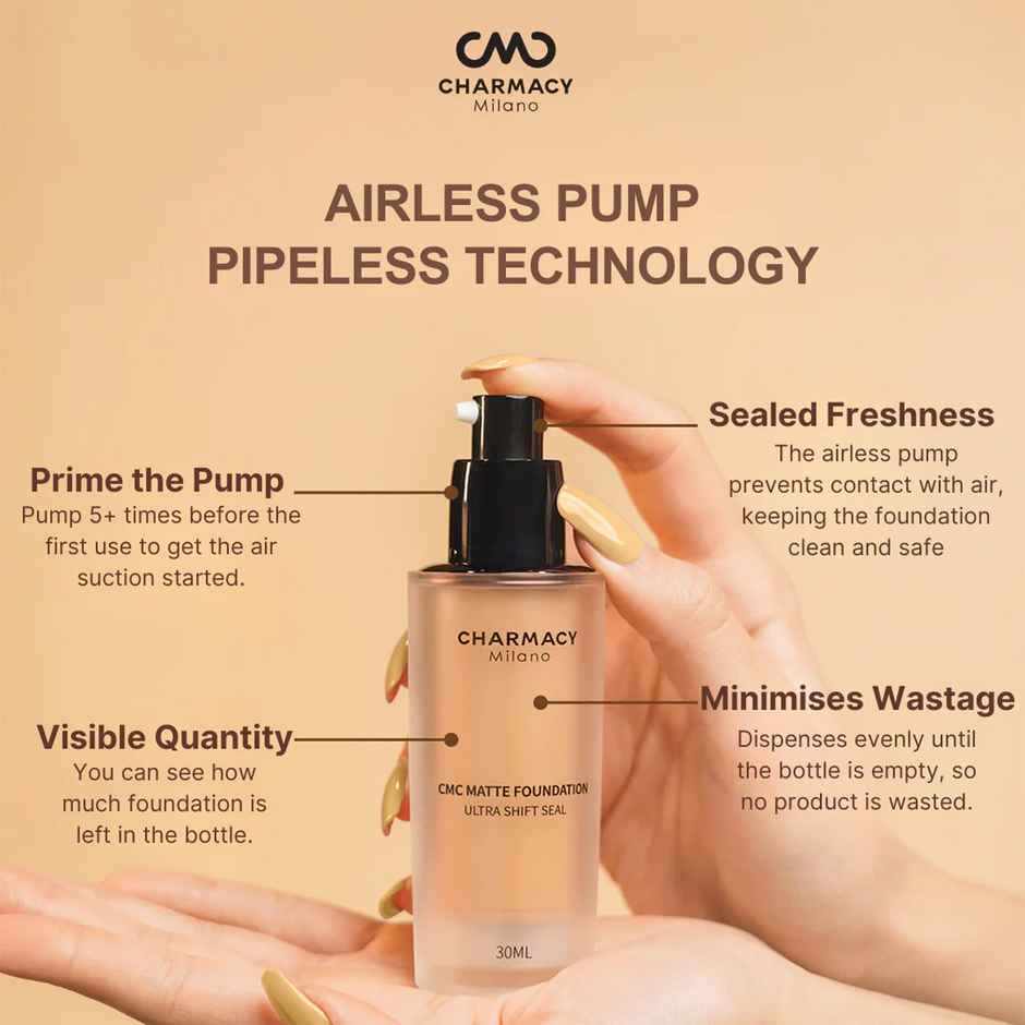 Charmacy Milano Matte Foundation 05