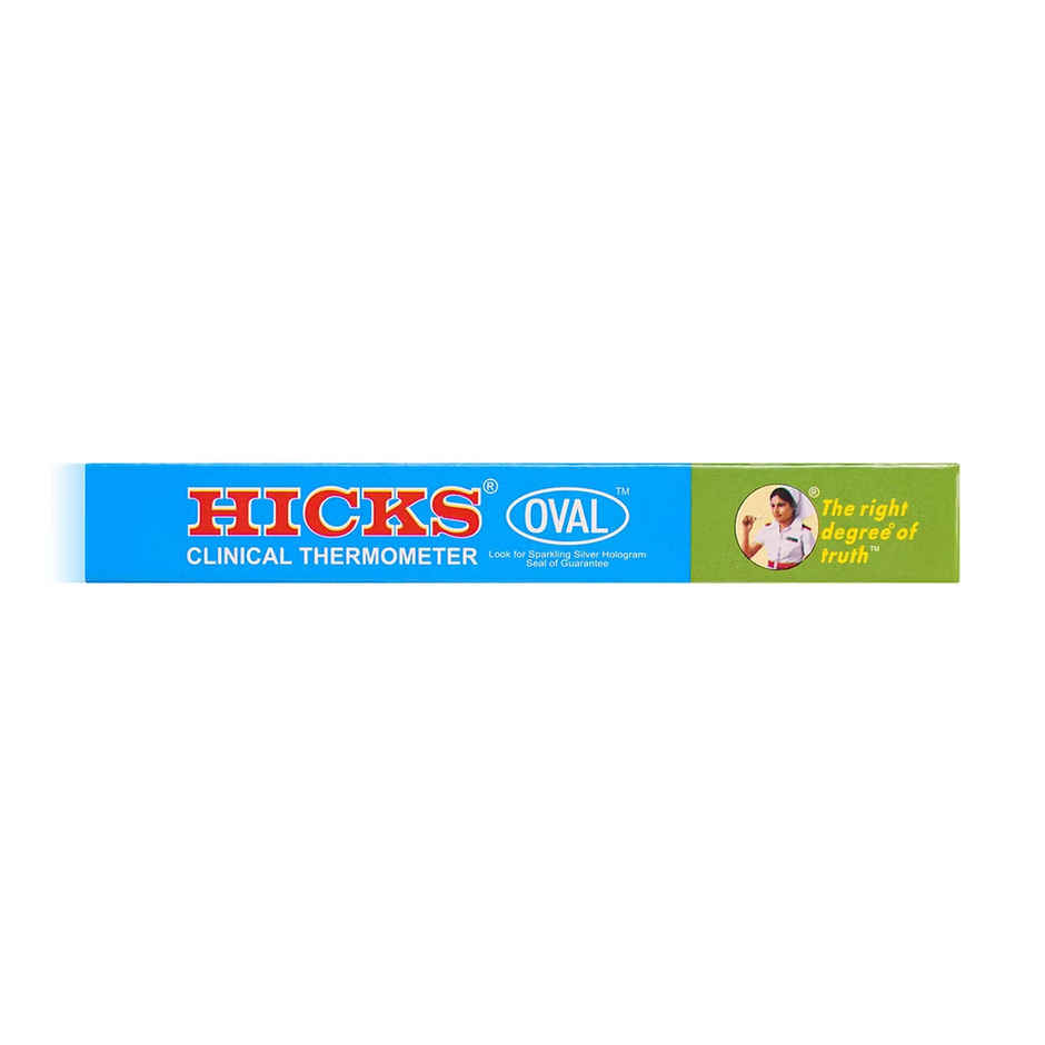 Hicks Oval Clinical Thermometer