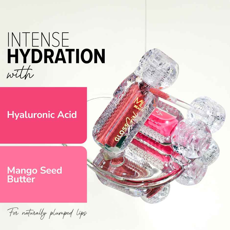 Mila Beaute Gloss Girl Lip Gloss - 02 Naked