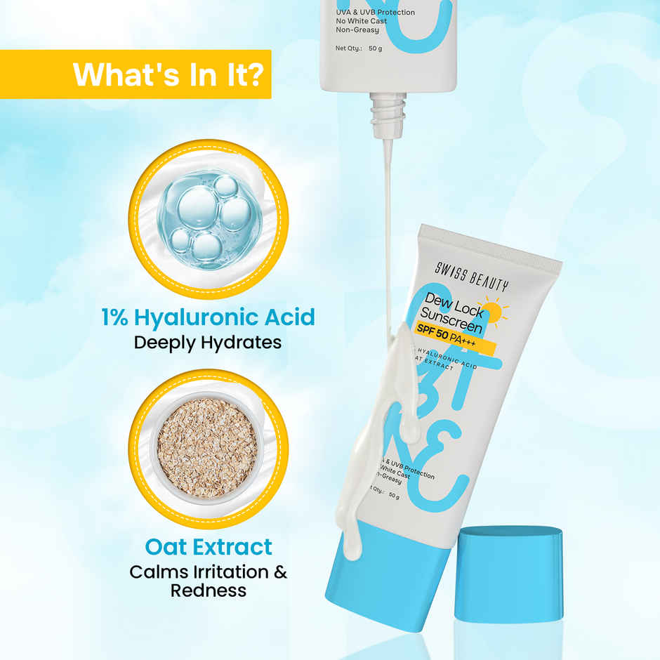 Swiss Beauty Care Dew Lock Sunscreen