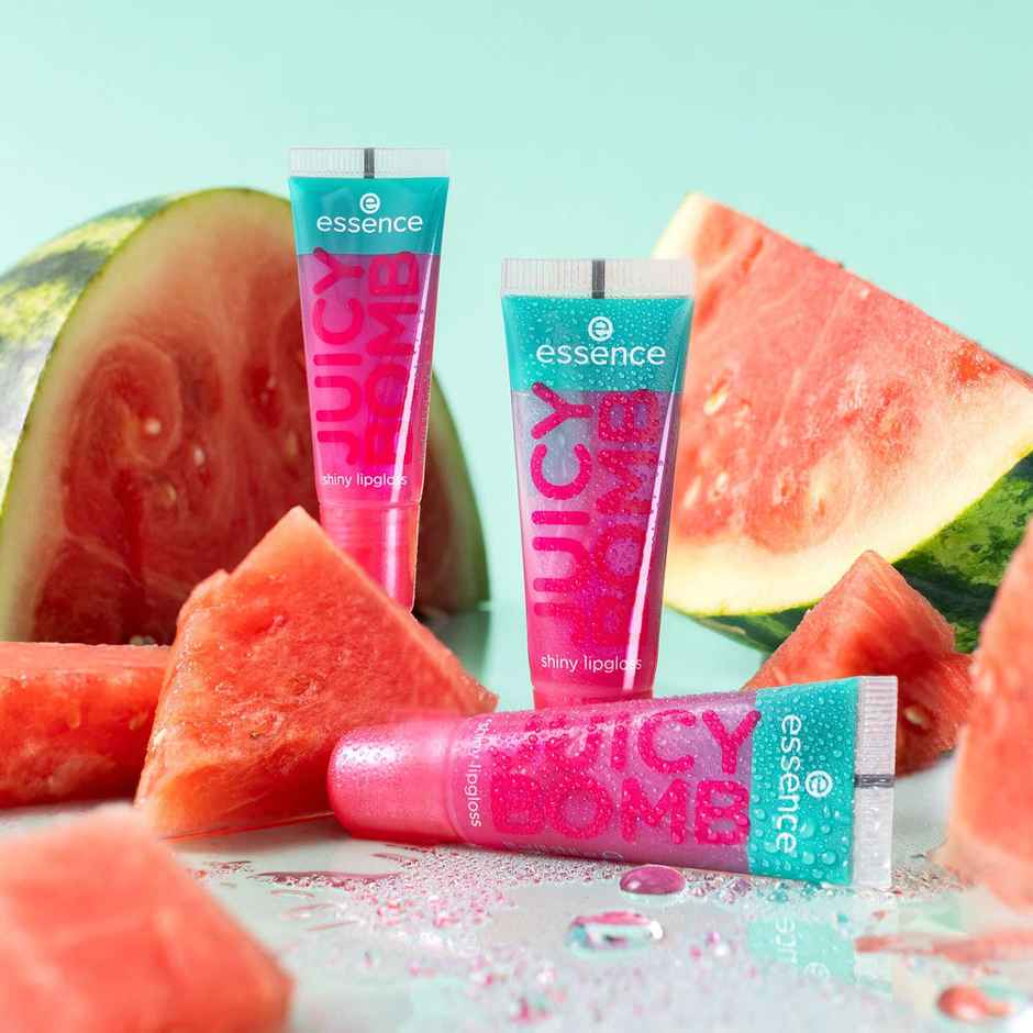 essence Juicy Bomb Shiny Lip Gloss | 102 Witty Watermelon