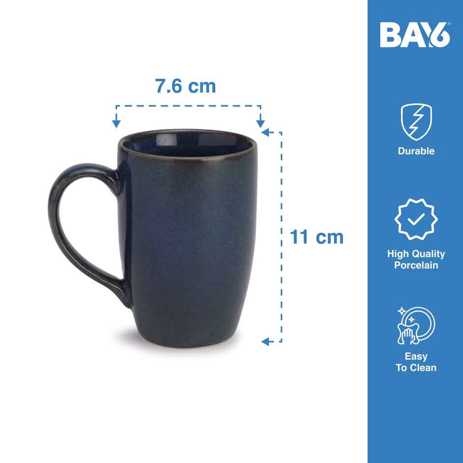 BAY6 Porcelain Coffee Mug Flora 300 ml Reactive - Cyprus