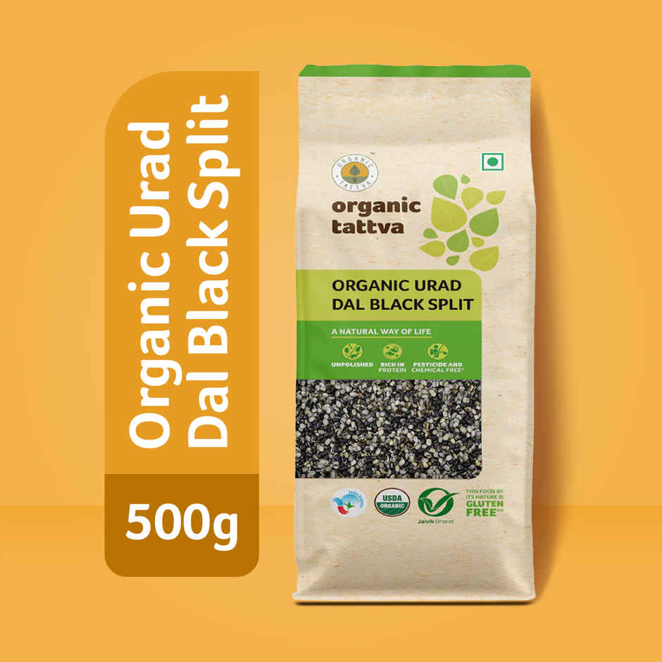 Organic Tattva Split Black Urad Dal