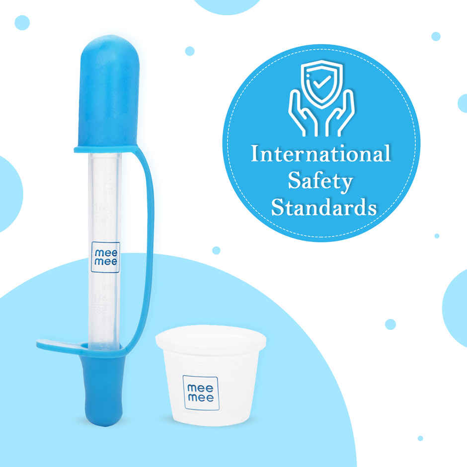 Mee Mee Accurate Medicine Dropper and Dispenser | Blue