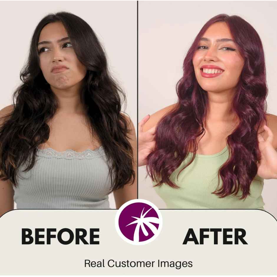 Paradyes No Bleach Berry Plum Glossy Hair Tint