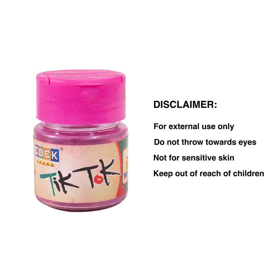 Cock Rooh Rang Tik Tok | Pink | 15 g | Holi Pakka Color | Pichai