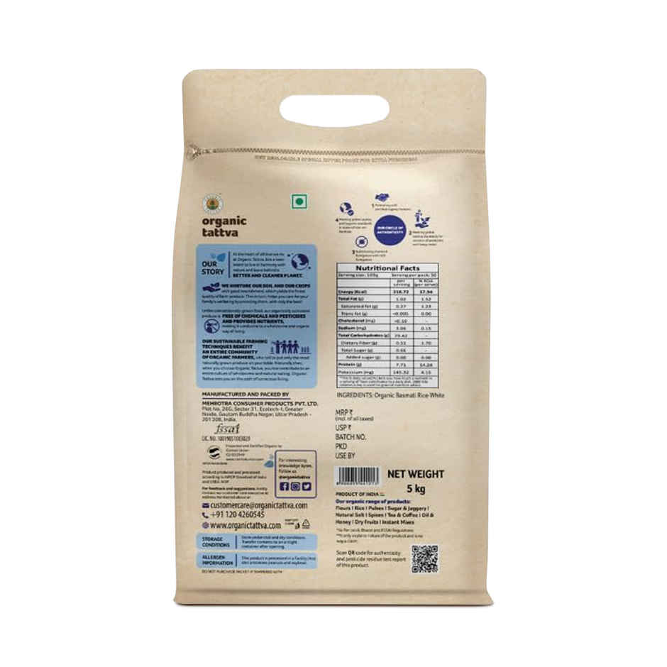 Organic Tattva Traditional Basmati Rice