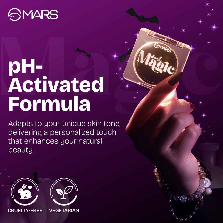 MARS Cosmetics Dark Magic pH Blush for Face Makeup (3.0g)