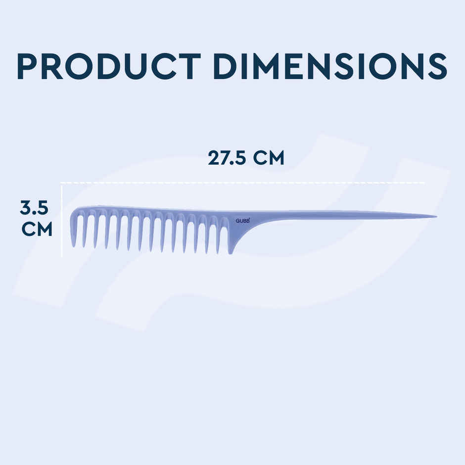 GUBB Pin Tail Hair Comb | Assorted