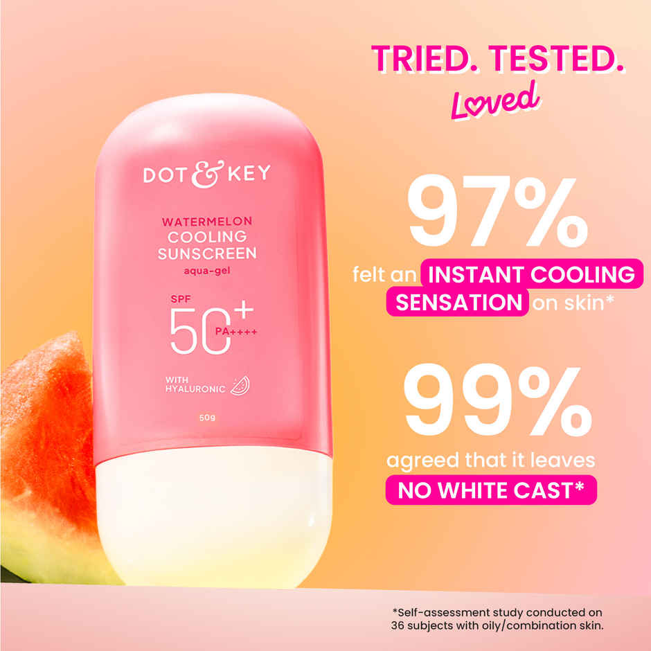 Dot & Key Watermelon Hyaluronic Cooling Sunscreen SPF 50 PA+++