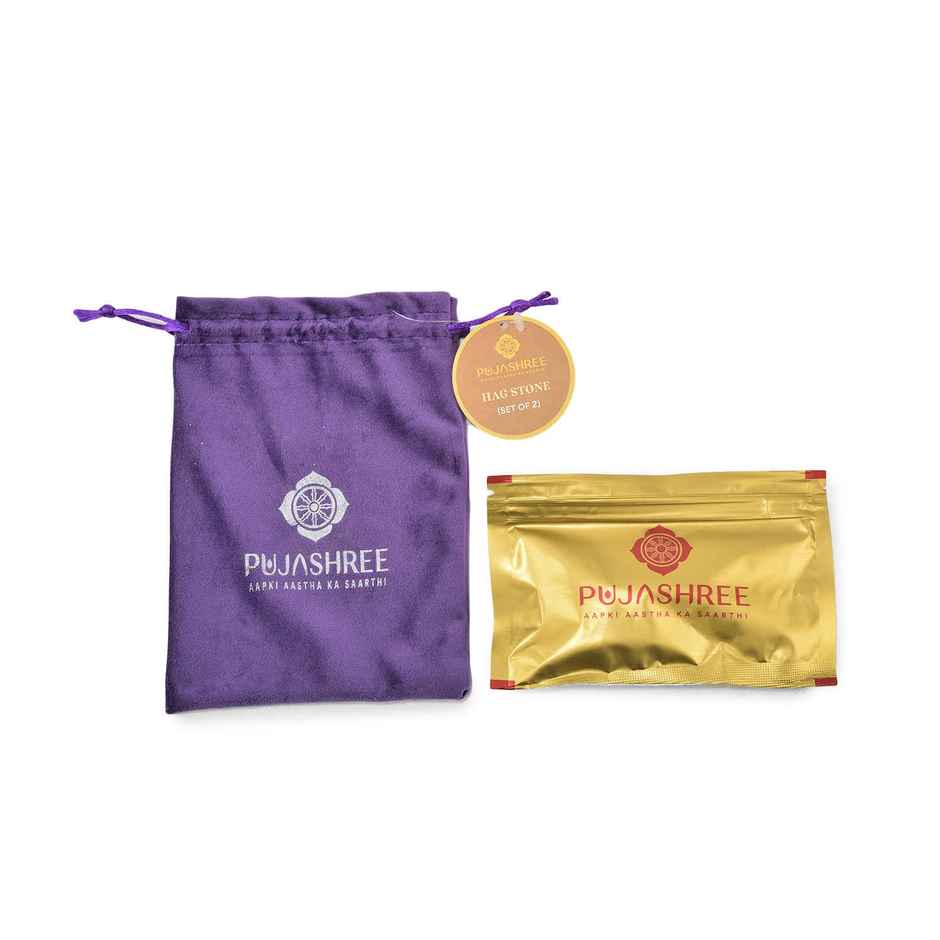 Pujashree Hag Stone for Harmony between spouses | Sacred and Rare | Enhances Spiritual Connection