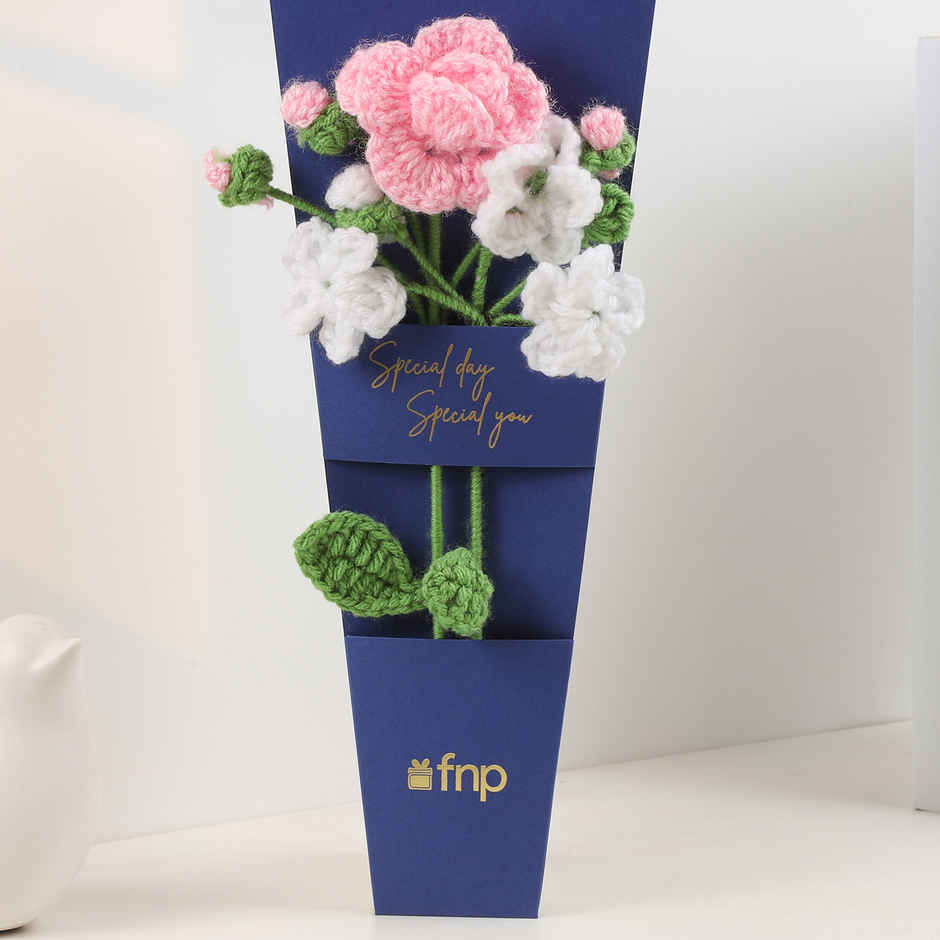 Crochet Flower Symphony Bouquet | FNP