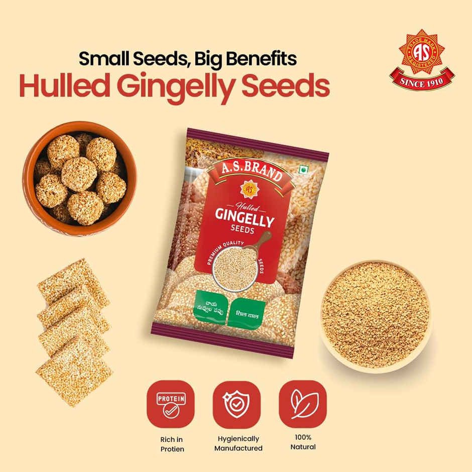 A.S. Brand Hulled Gingelly Seed