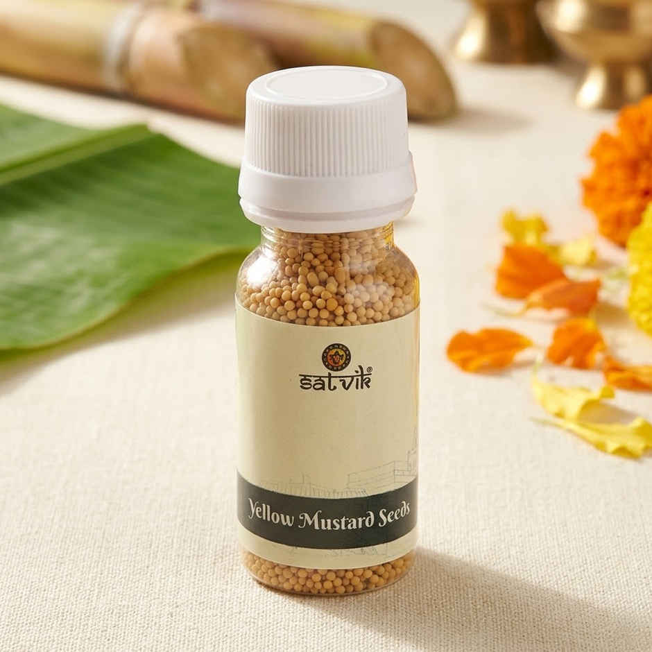 Yellow Mustard Seeds | Peeli Sarso | For Puja | Satvik