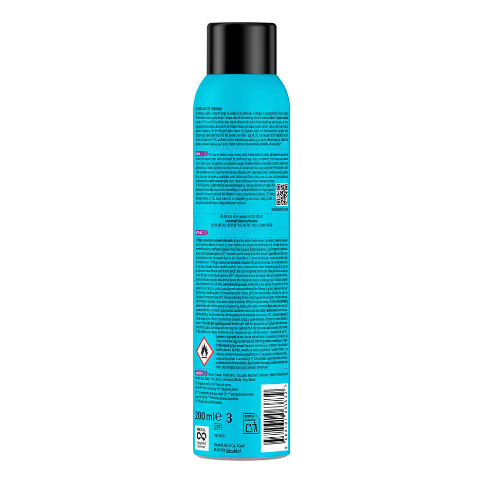 Dry Shampoo Instant Fresh Up Extra Volume, Cleanser With 48hrs Fragrance