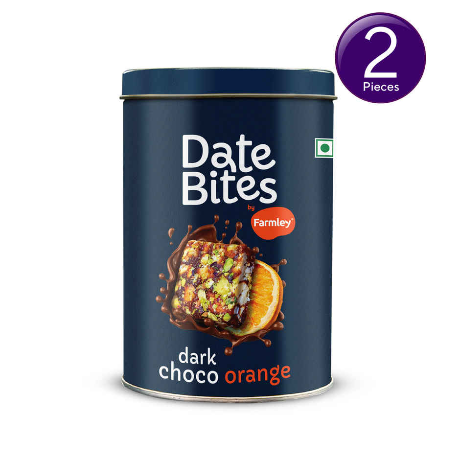Farmley Dark Choco Orange Date Bites Dessert | No Added Sugar | Combo