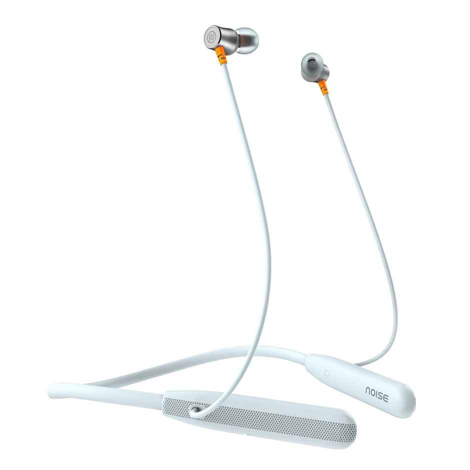 Noise Airwave Bluetooth Wireless Neckband Earphones with Mic - Ice Blue