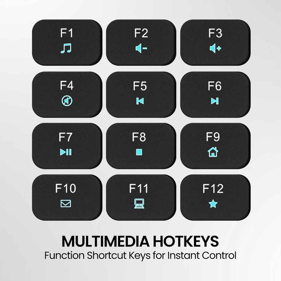 Portronics Ki-Pad 3 Wired Keyboard