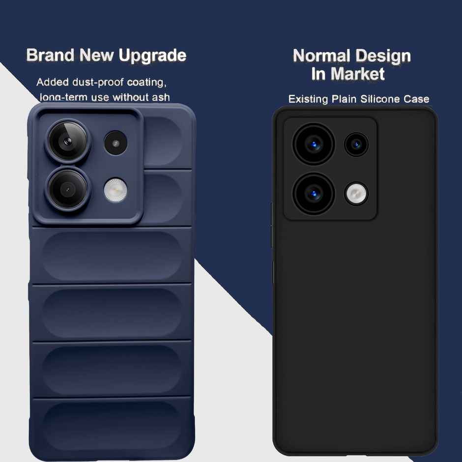 Artistque Case For Mi Redmi Note 13 Pro 5g Liquid Stripe Cover Silicone