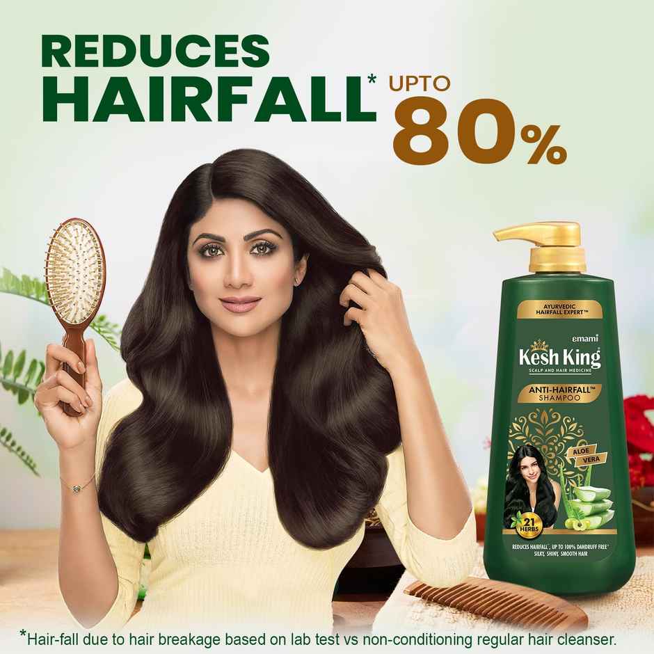 Kesh King Anti Hairfall Shampoo Reduces Hairfall