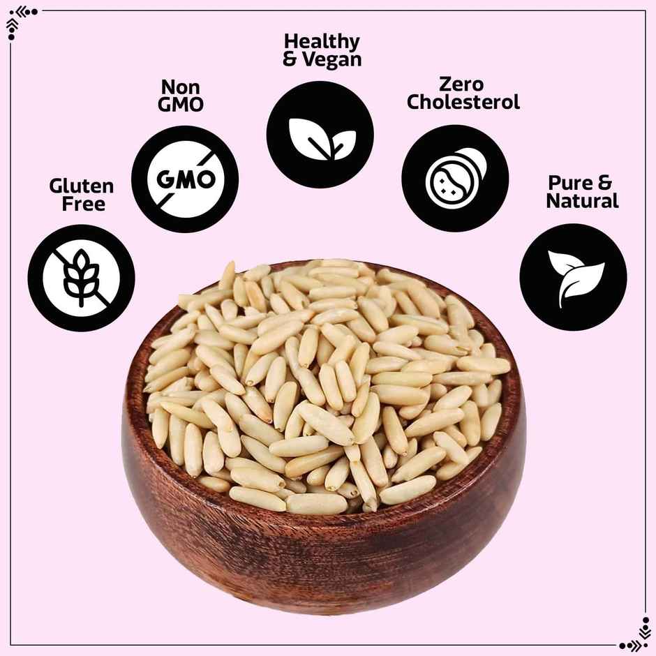 Wonderland Foods Pine Nuts (Chilgoza)