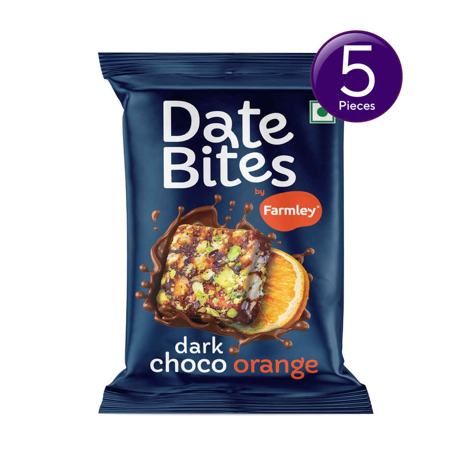 Farmley Dark Choco| Orange Date Bites- No Added Sugar Combo 
