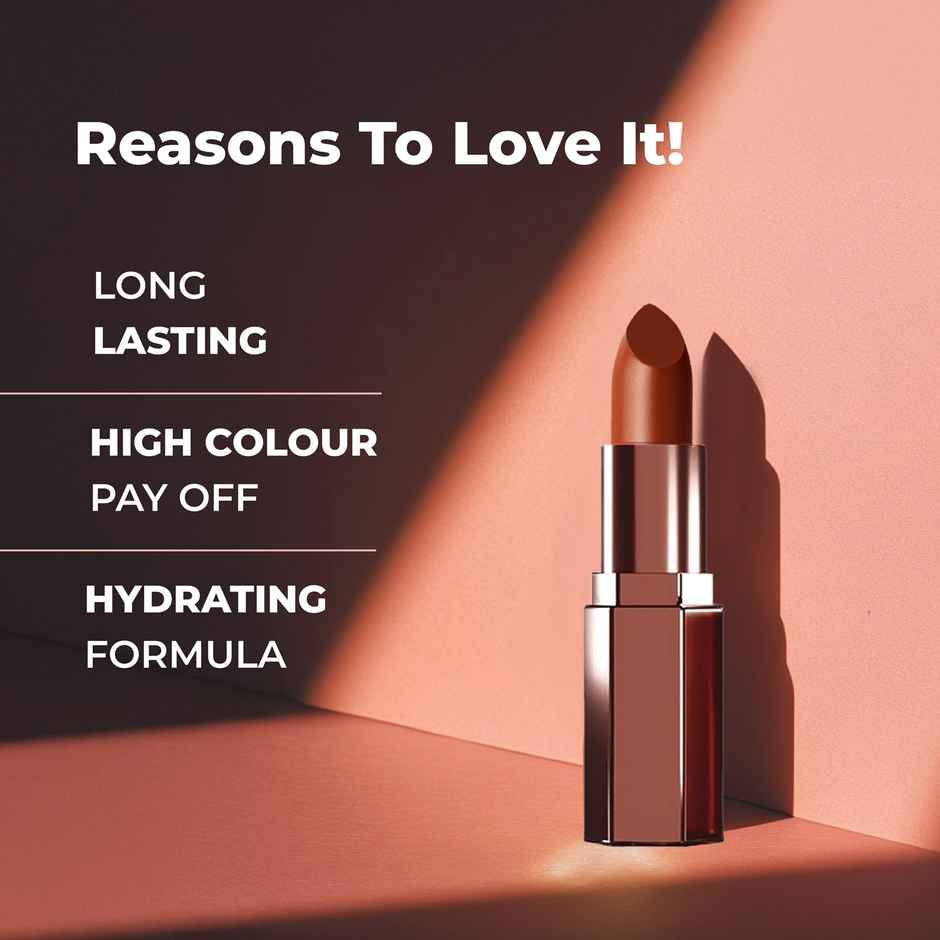 Blue Heaven Roseate Soft Matte Lipstick | Long Lasting & Hydrating | The Roseate