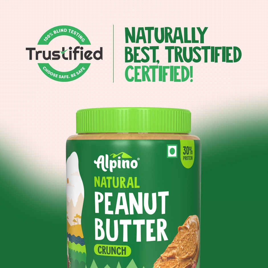 Alpino Natural Peanut Butter Crunch (Unsweetened)