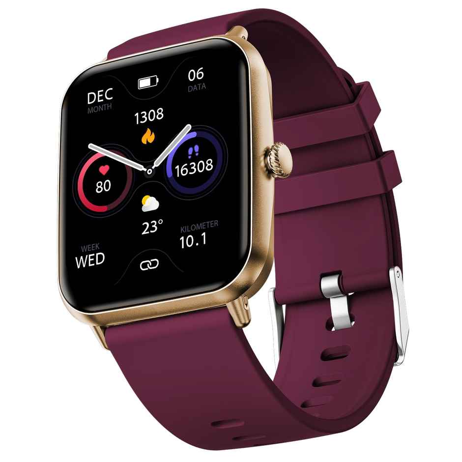 Fire-Boltt Ninja Call Pro Plus 1.83 Tft Bt Calling Smart Watch - Wine New