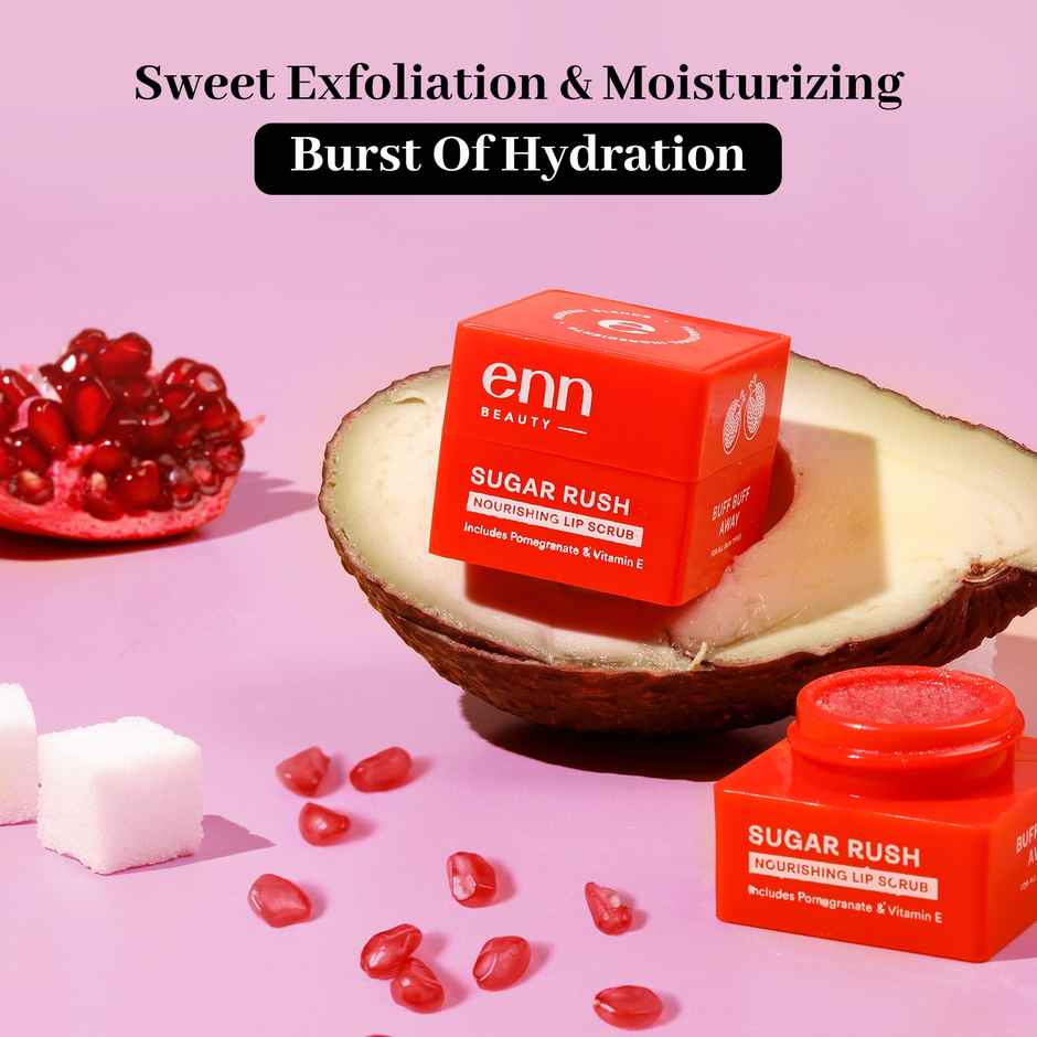 ENN Beauty Sugar Rush Nourishing Lip Scrub