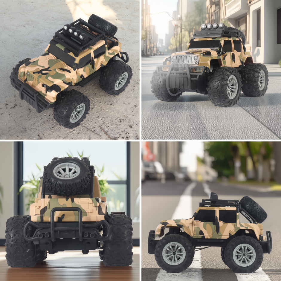 Frendo Off Roader Monster Rc Car | Jeep Military