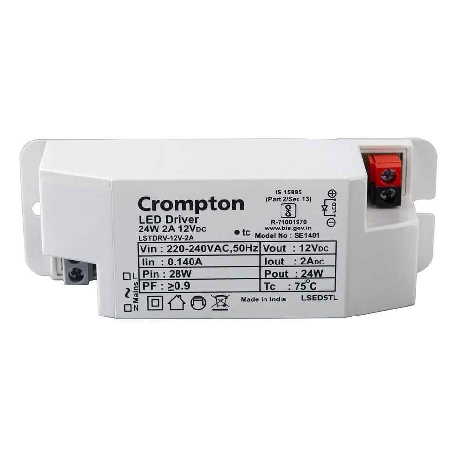 Crompton 24W 2A Led Strip Light Driver
