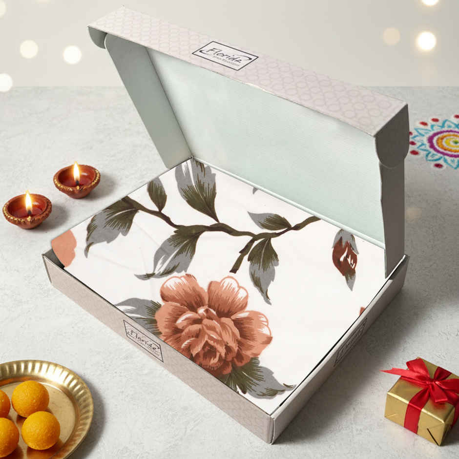 Florida Bedsheet & 2 Pillow Covers Festive Collection Gift Box | RMFL07